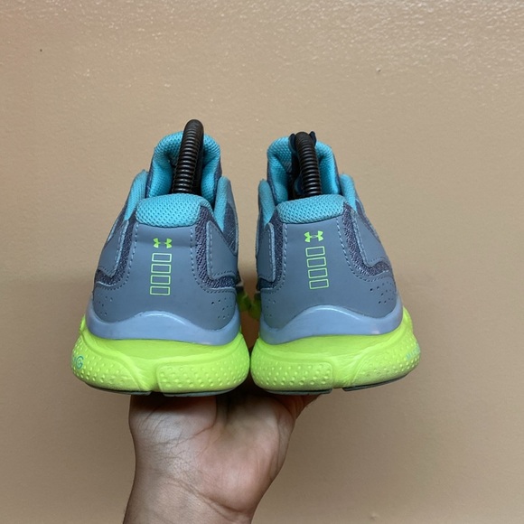 Under Armour Micro G Gray Pink Blue Green - Picture 5 of 16